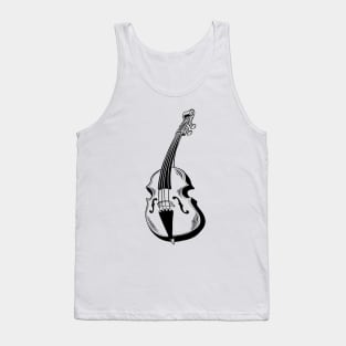 Upright bass Tank Top